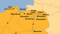 Ihre Reiseroute