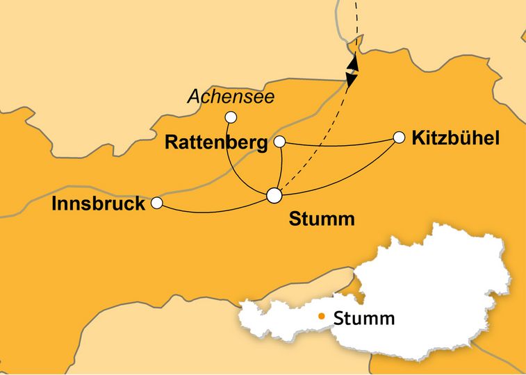 Ihre Reiseroute