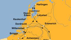 Ihre Reiseroute