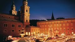 Historischer Christkindlmarkt am Residenzplatz 