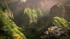 Fontainhas, kleiner Ort auf Santo Antão