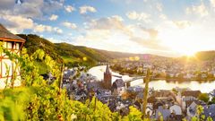 Bernkastel-Kues Weinberge Mosel