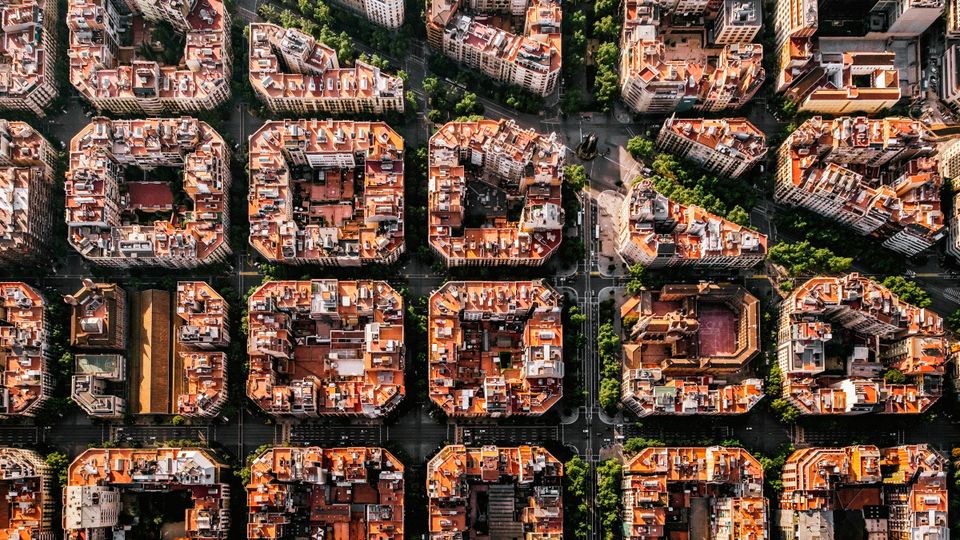 Häuserschluchten Barcelona