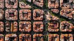 Häuserschluchten Barcelona