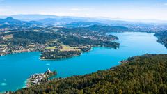 Wörthersee in Kärnten mit Maria Wörth