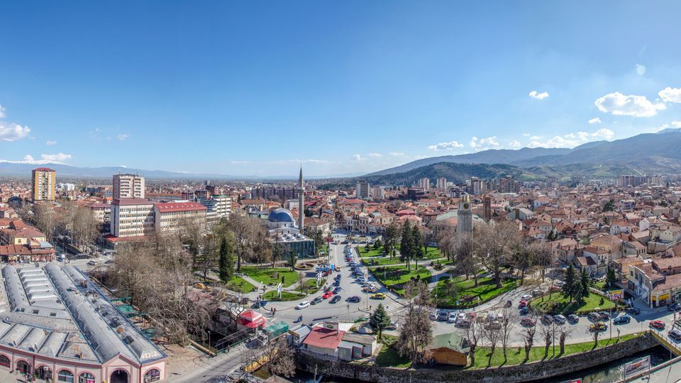 Blick auf Bitola