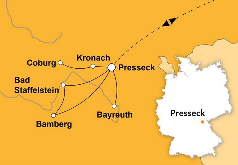 Ihre Reiseroute