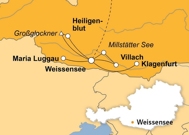 Ihre Reiseroute