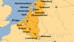 Ihre Reiseroute
