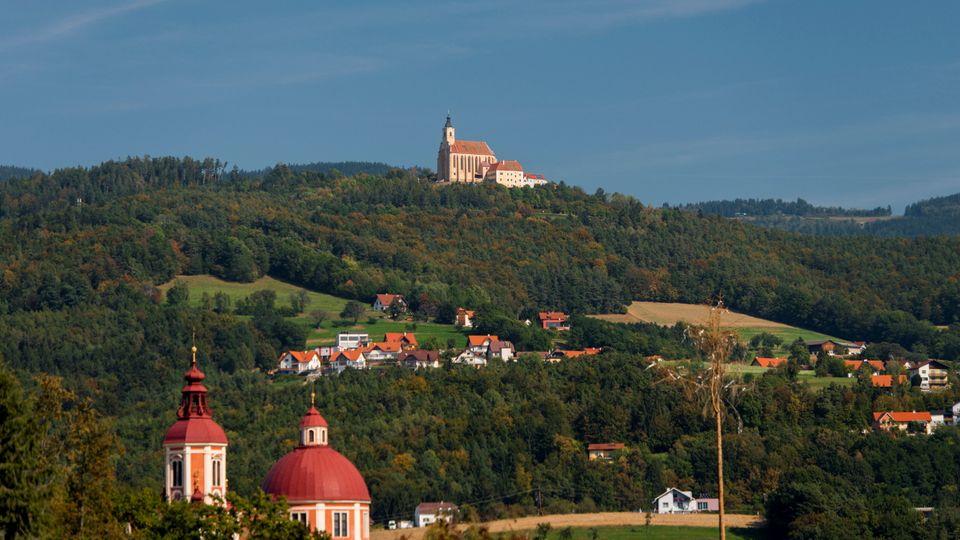 Pöllau mit Schloss