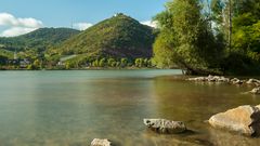 Donau, Leopoldsberg und Kahlenbergerdorf