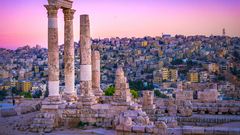Amman, Sonnenuntergang