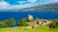 Urquhart Castle am Loch Ness