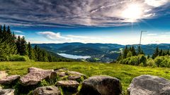 Titisee-Neustadt_Blick_auf_den_Titisee_from_Hochfirst