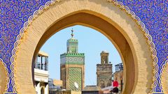 Bab Bou Jeloud (Blaues Tor) in Fes