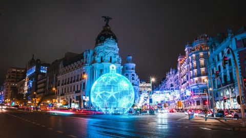 Weihnachtliches Madrid