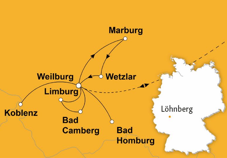 Ihre Reiseroute