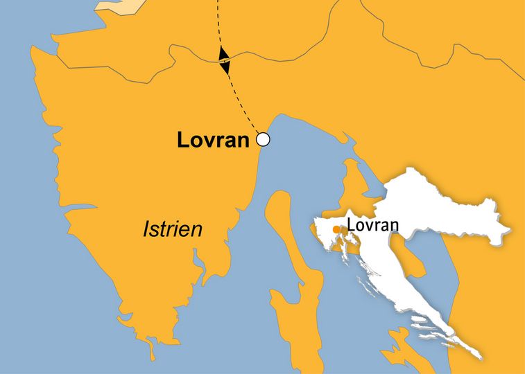 Ihre Reiseroute ©www.stepmap.de Ihre Reiseroute