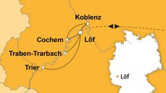 Ihre Reiseroute