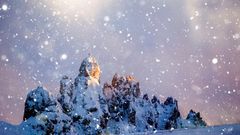 Seiser Alm im Winter