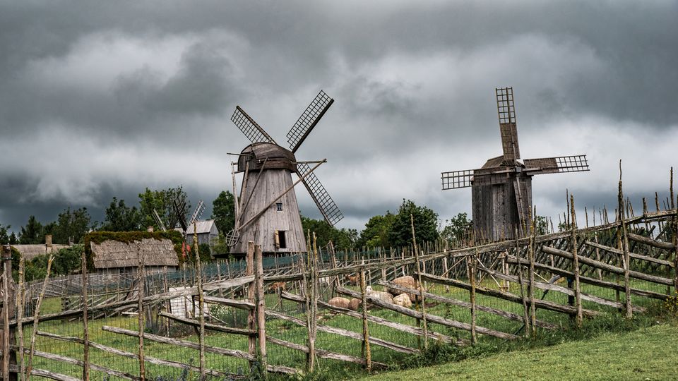 Windmills auf Saaremaa, Angla