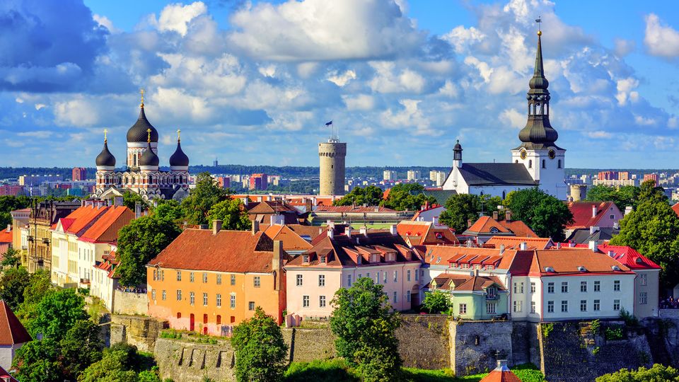 Tallinn, Blick auf die Stadt