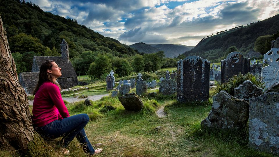 Glendalough Cathedral, Derrybawn