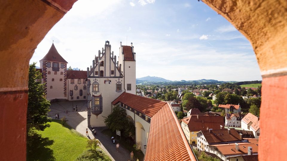 Füssen, Hohes Schloss Nordfluegel