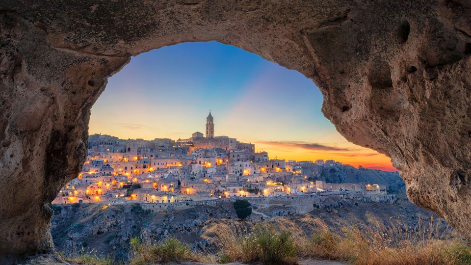 Matera, Blick auf die Altstadt ©rudi1976, AdobeStock Matera, Blick auf die Altstadt