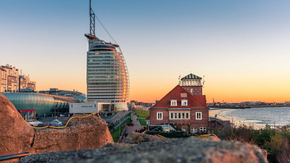 Sonnenuntergang Bremerhaven