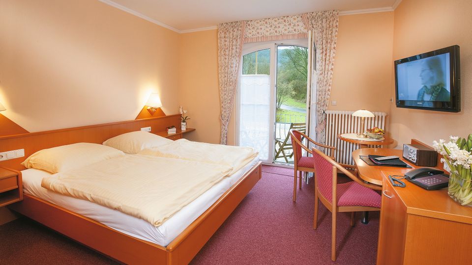 Zimmerbeispiel Komfortzimmer Landhotel Neumühle