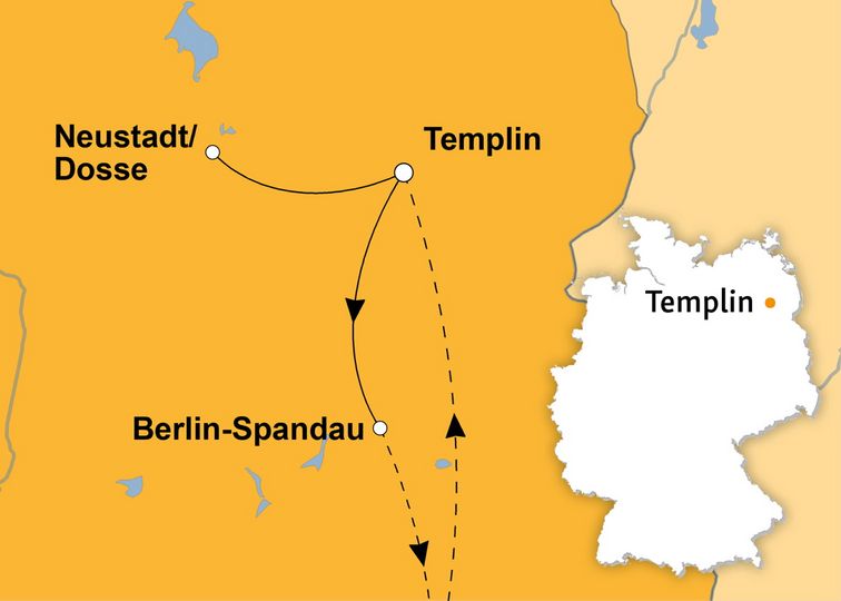 Ihre Reiseroute