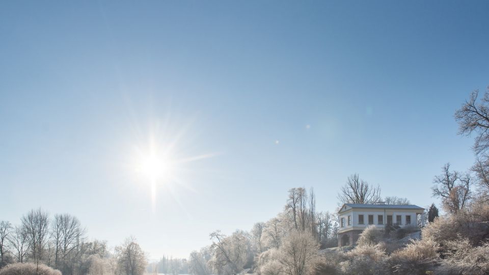 Winter im Park an der Ilm