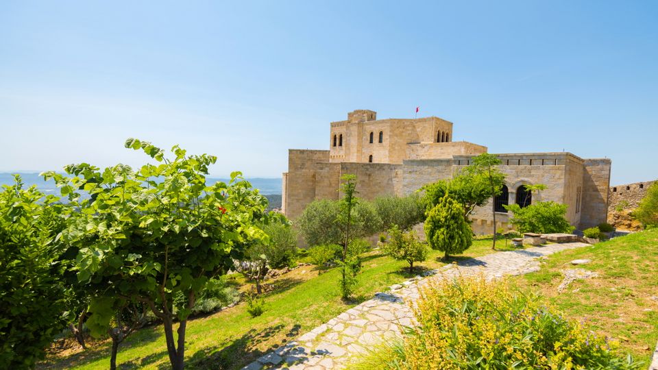 Sommertag bei Festung Kruja