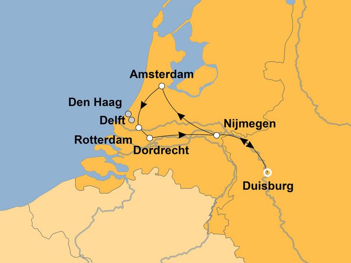 Ihre Reiseroute