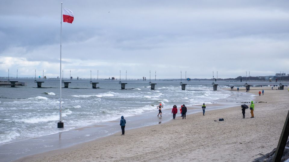 Kolberg Winterstrand