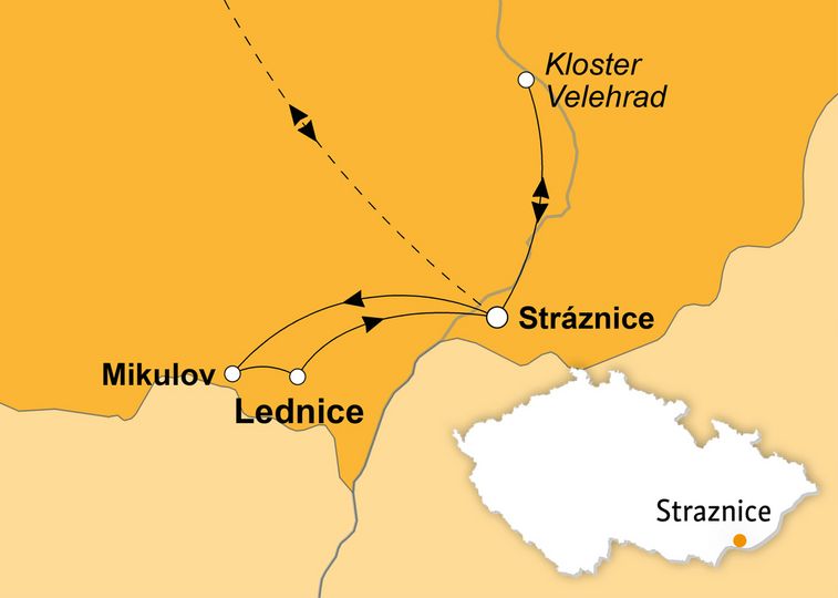 Ihre Reiseroute