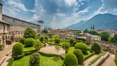 Trient mit seinem wunderschönen Gartenanlagen