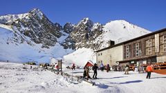 Ski Station in Tatranska Lomnica