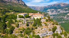 Bergdorf Gourdon in der Provence