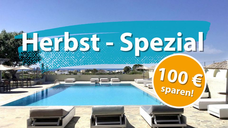 Thera Mare Hotel - Poolblick