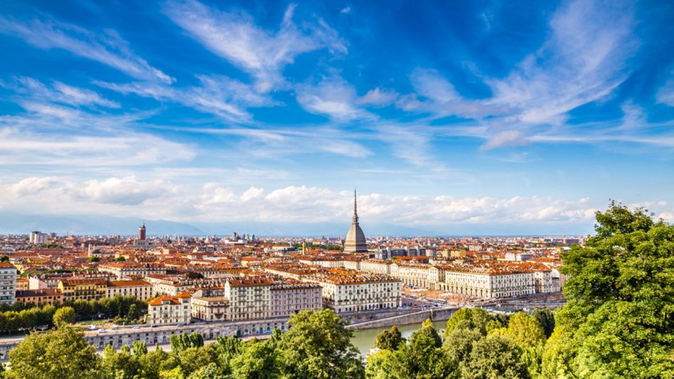 Blick auf Turin