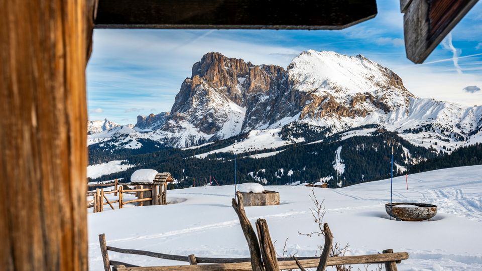 Seiser Alm im Winter