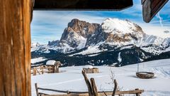 Seiser Alm im Winter