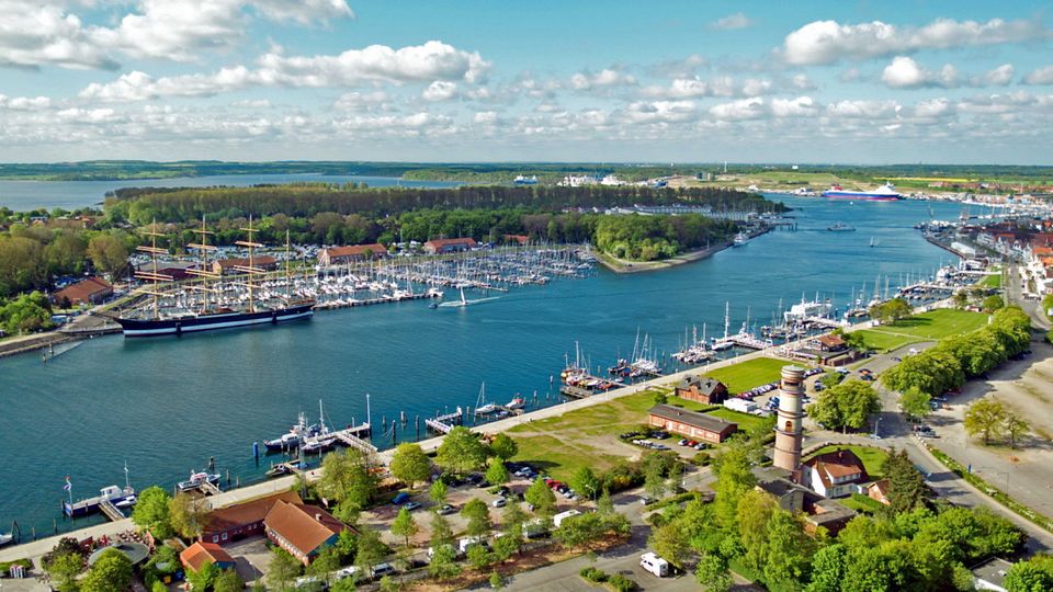 Travemündung in Lübeck