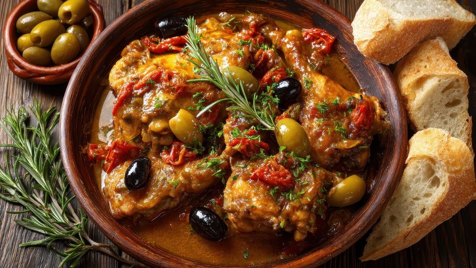 Italienische Kaninchenpfanne