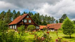 Bauerngehöft bei Krutyń