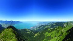 Les Rochers de Naye am Genfer See in der Schweiz