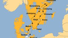 Ihre Reiseroute