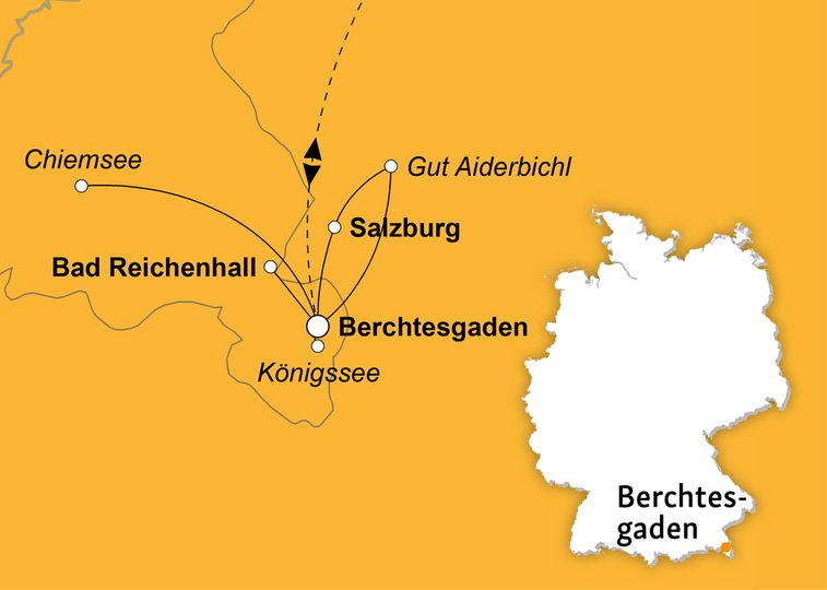 Ihre Reiseroute